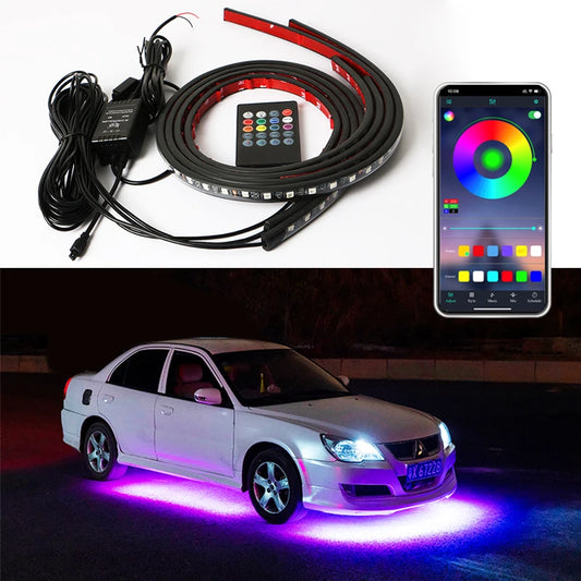 App-Controlled RGB Car Underglow