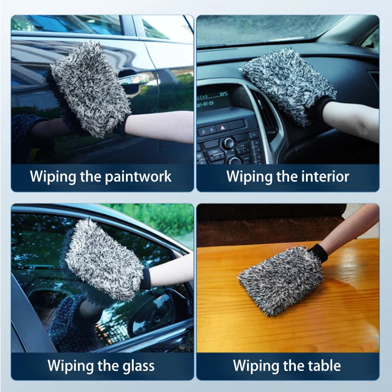 Plush Car Wheel Brush