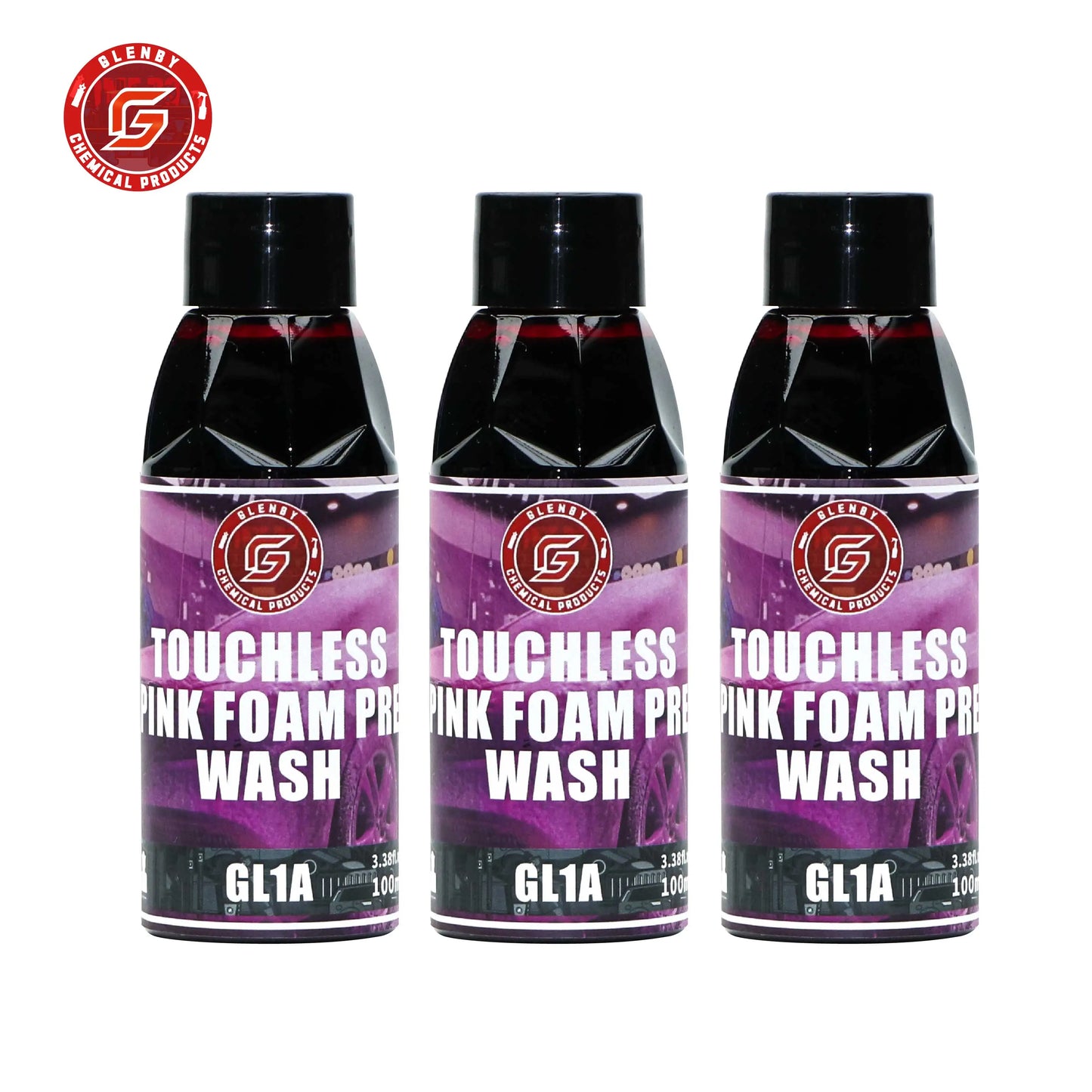 Pink Foaming Car Shampoo