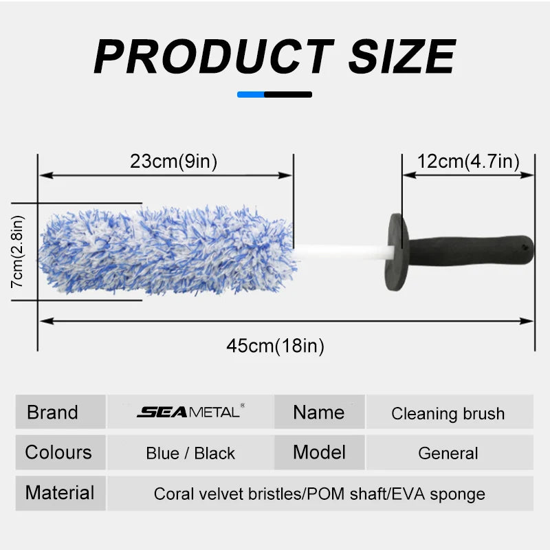Plush Car Wheel Brush