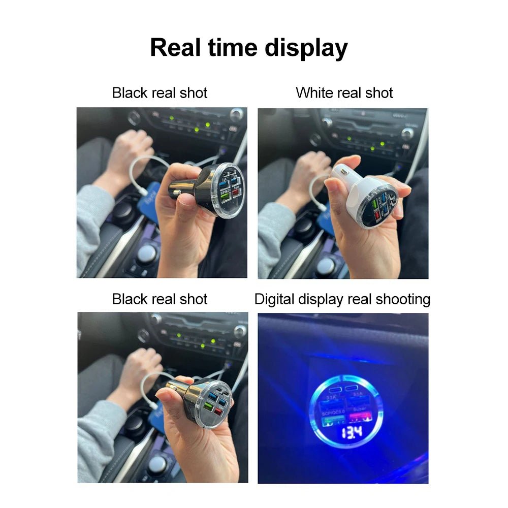 Fast Multi-Port Car Charger