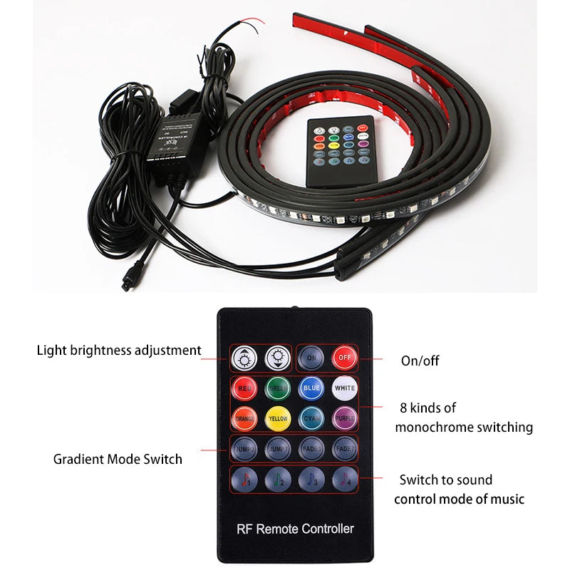 App-Controlled RGB Car Underglow