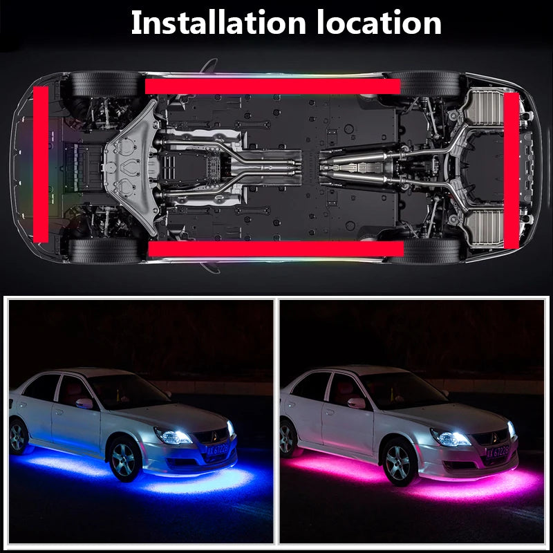 App-Controlled RGB Car Underglow