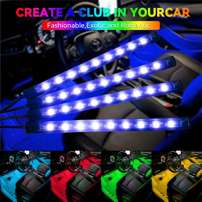 App-Controlled RGB Interior Lights
