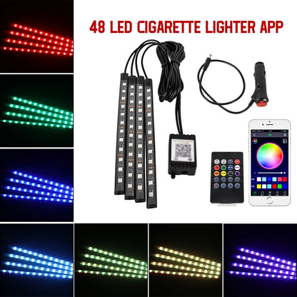 App-Controlled RGB Interior Lights