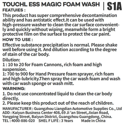 Foaming Car Wash & Wax