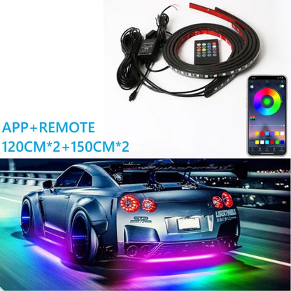 App-Controlled RGB Car Underglow
