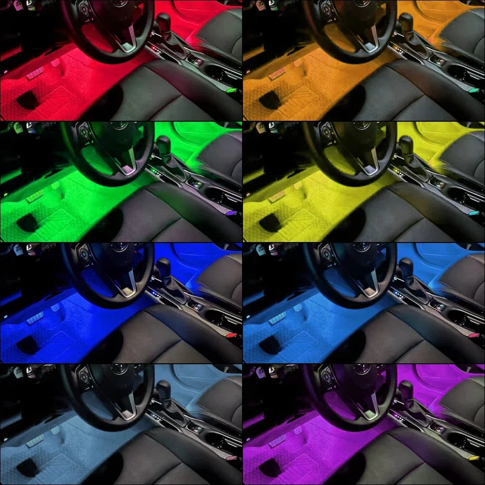 App-Controlled RGB Interior Lights