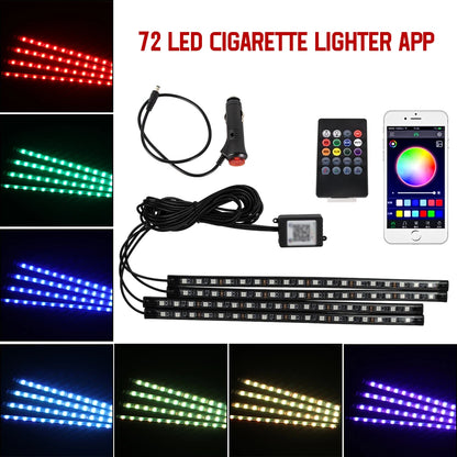 App-Controlled RGB Interior Lights