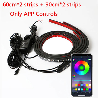 App-Controlled RGB Car Underglow