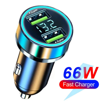 Fast Multi-Port Car Charger